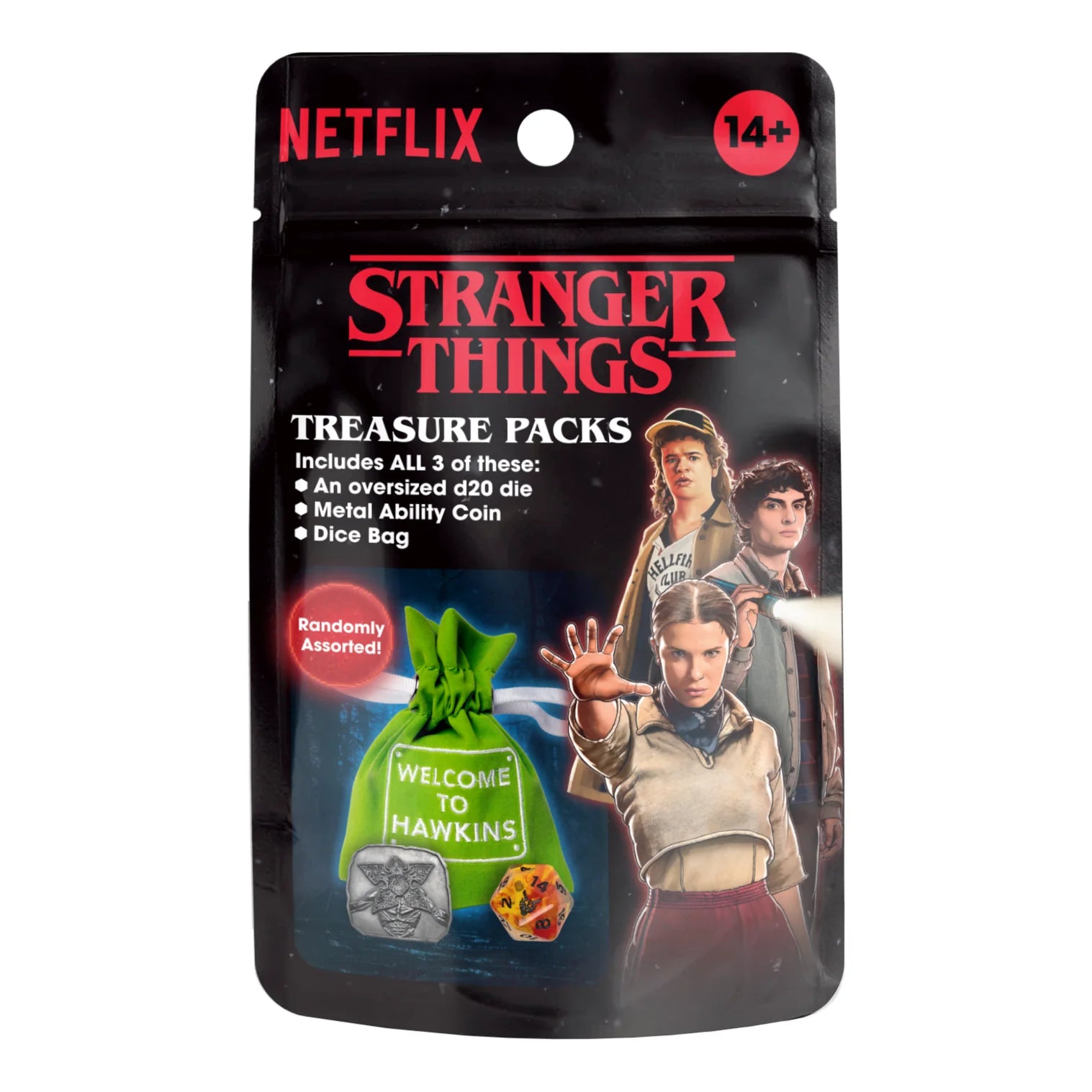 Sirius Dice Stranger Things Treasure Packs