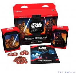 Star Wars Unlimited: Spark of Rebellion Two-Player Starter Box