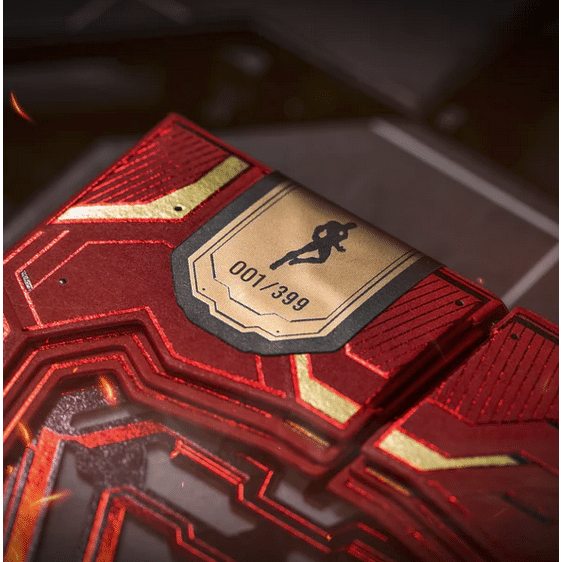 Iron Man: Mk 50 Gilded Playing Cards