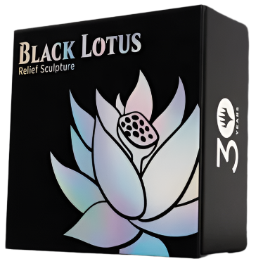 Magic the Gathering: Black Lotus Relief Sculpture