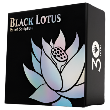 Magic the Gathering: Black Lotus Relief Sculpture