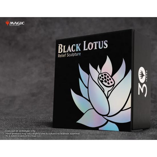 Magic the Gathering: Black Lotus Relief Sculpture