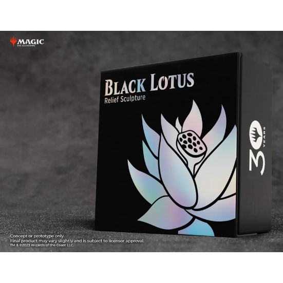 Magic the Gathering: Black Lotus Relief Sculpture (Pre-Order)