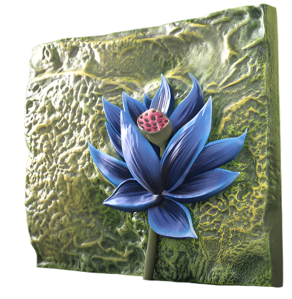 Magic the Gathering: Black Lotus Relief Sculpture