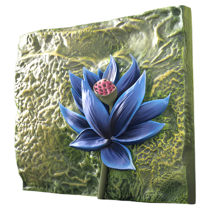 Magic the Gathering: Black Lotus Relief Sculpture