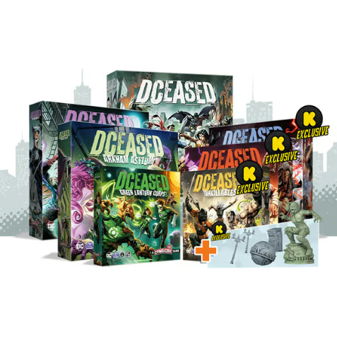 DCeased: A Zombicide Game (Omega Gameplay Bundle) (Pre-Order Expected Release April 2025)