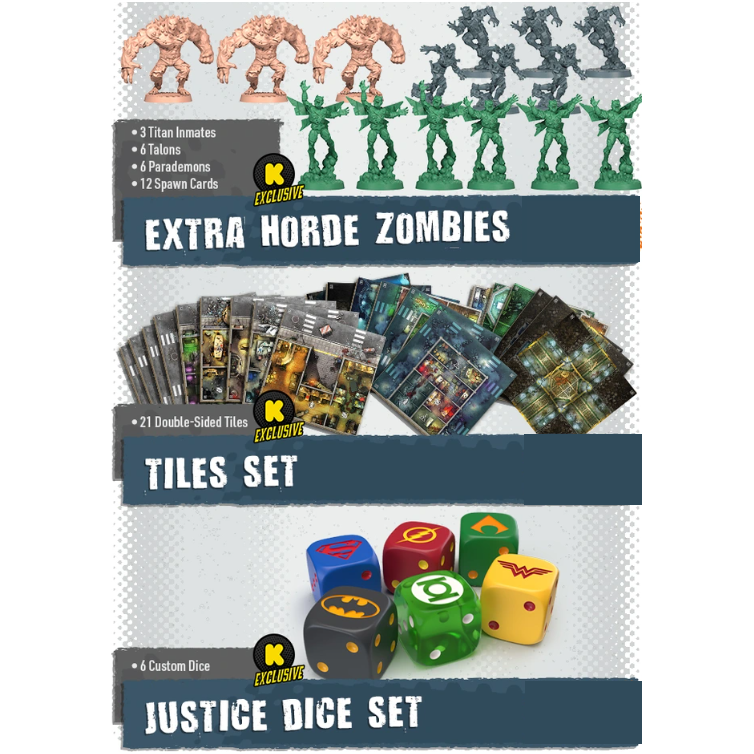DCeased: A Zombicide Game (Extras Bundle) (Pre-Order Expected Release April 2025)