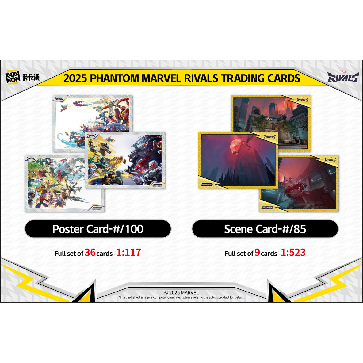 2024 Phantom Marvel Rivals Trading Cards