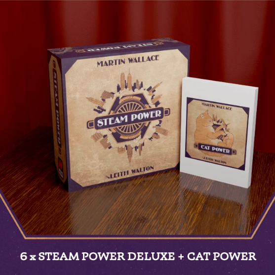 Steam Power Deluxe Edition + Cat Power Bundle (Pre-Order Expected Release 02/01/2025)