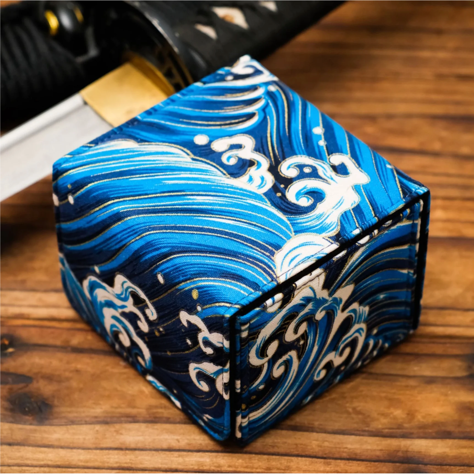 The Geisha Deckimono (Sideloader) Blue - Winter Waves