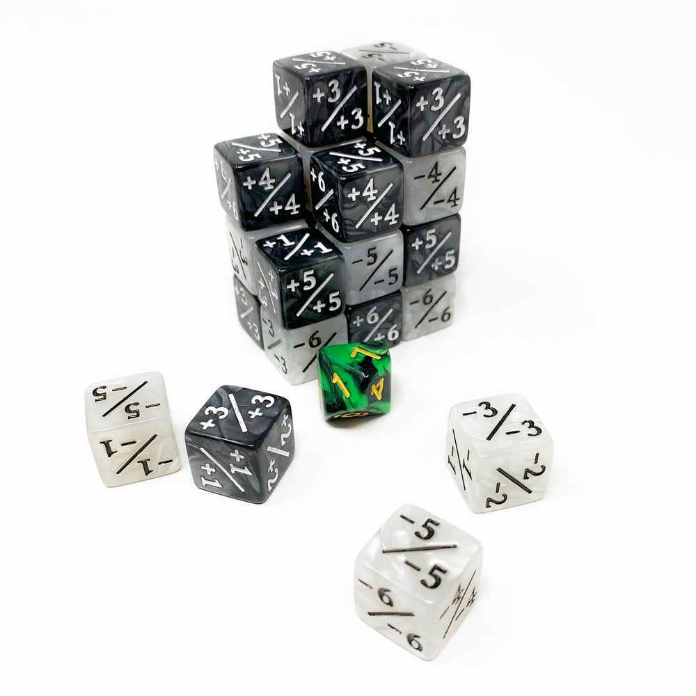 MTG Buff Dice Set Counters