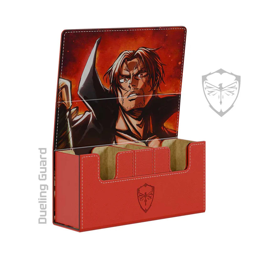 Crimson Conqueror EV 2.5 Standard 160 Card Count Elite Series Deck Box (Pre-Order) (Q1 2025 Release)