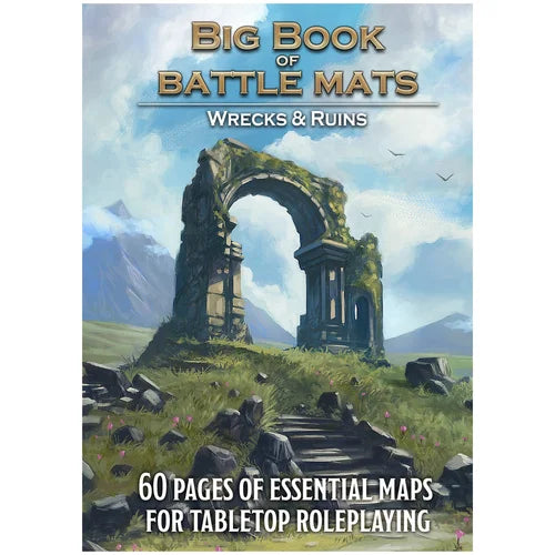 Big Book of Battle Mats: Wilds, Wrecks, & Ruins (Pre-Order)