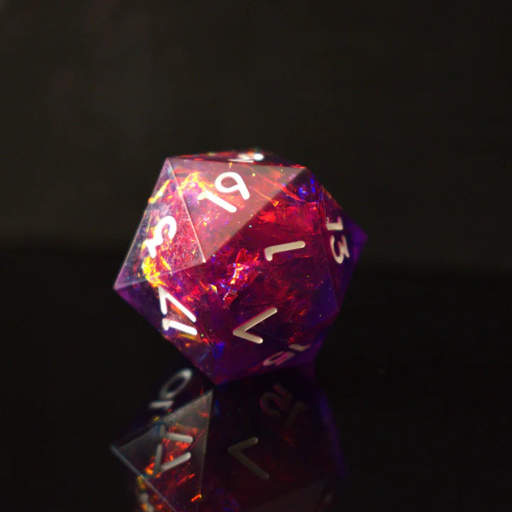 Misty Mountain - Thunderwave Sharp-Edged - 7-set Resin Dice
