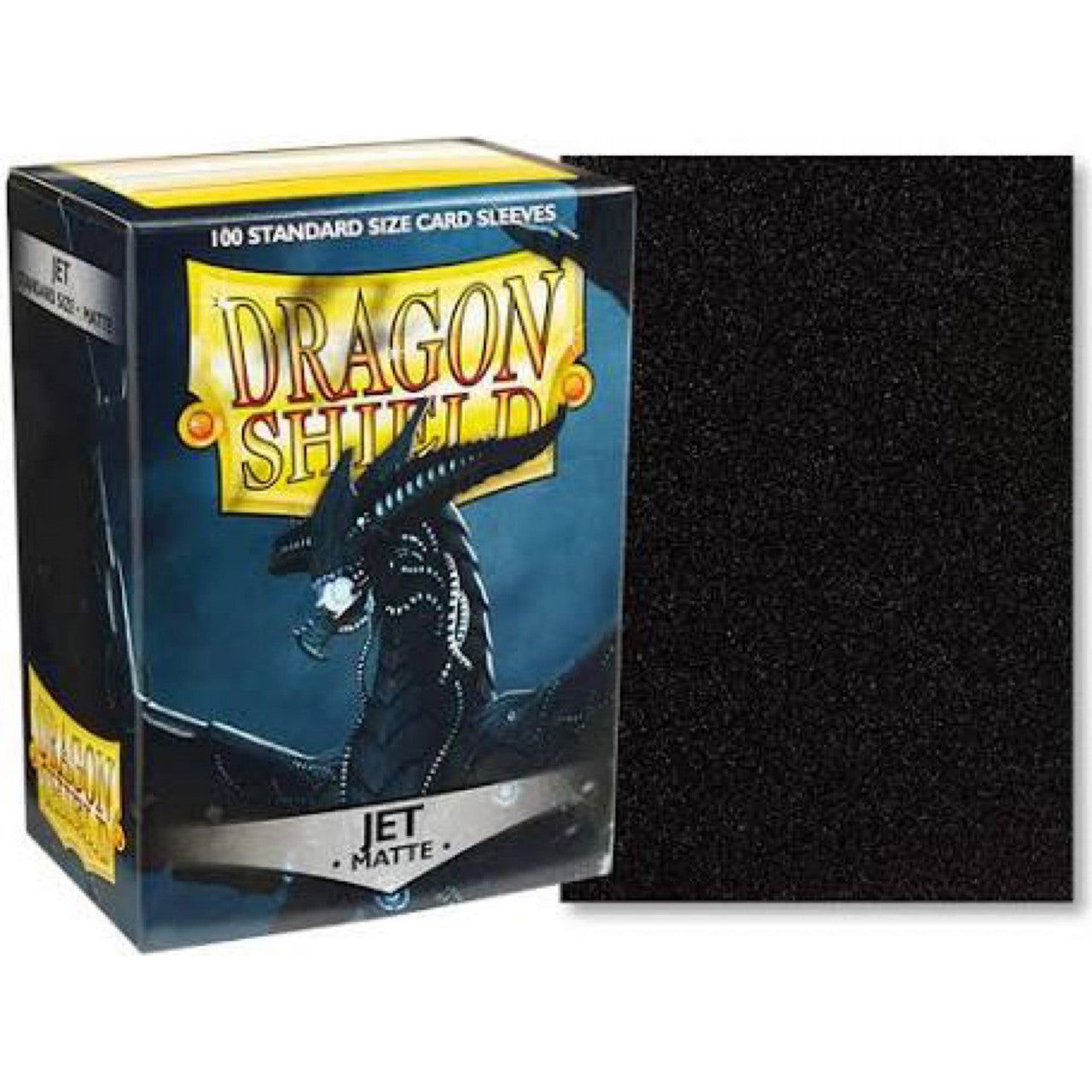 Dragon Shield Sleeves 100ct: Jet Matte