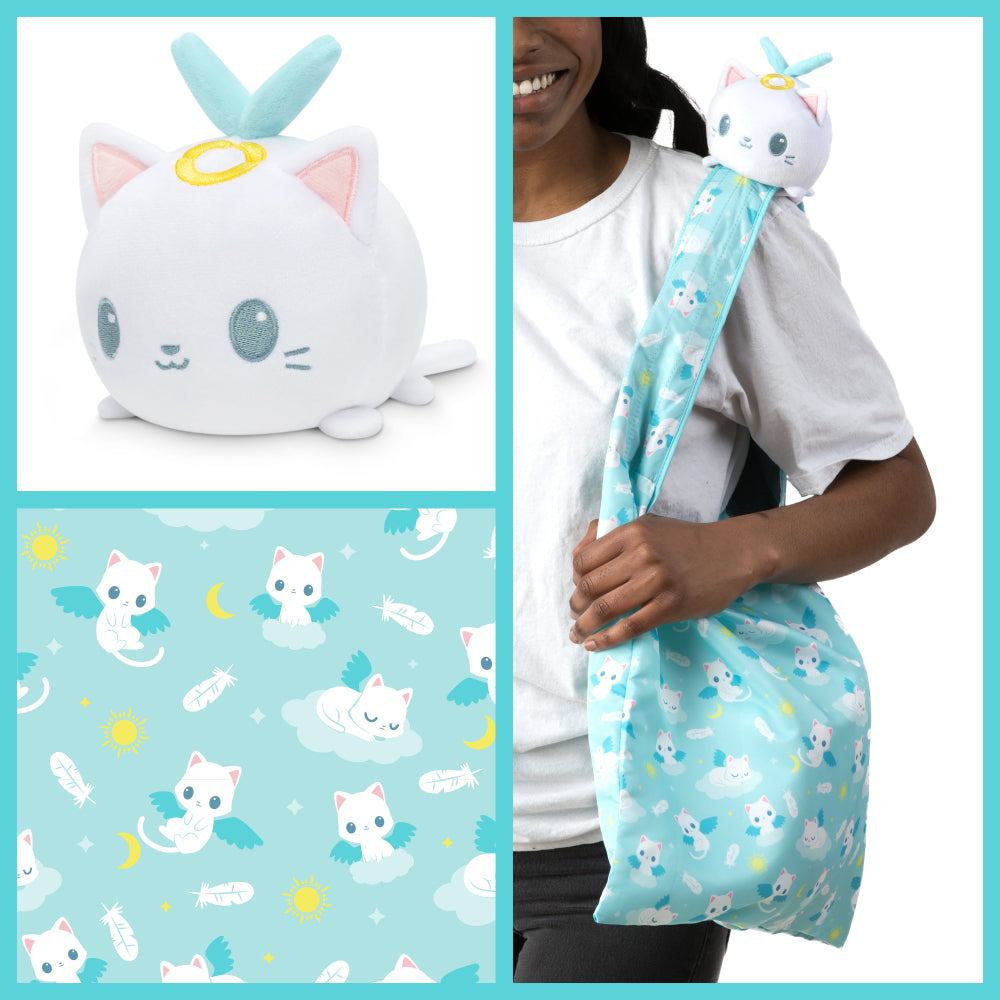 Plushie Tote: Angel Cat