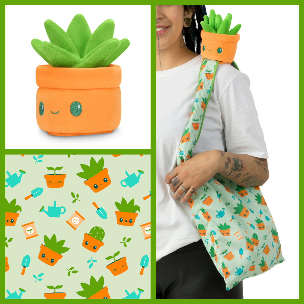 Plushie Tote: Gardening Succulent