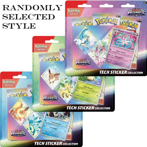 Pokemon TCG: Scarlet & Violet 8.5 - Prismatic Evolutions Tech Sticker Collection (Styles may vary) (Pre-Order) (Expected 01/17/25)