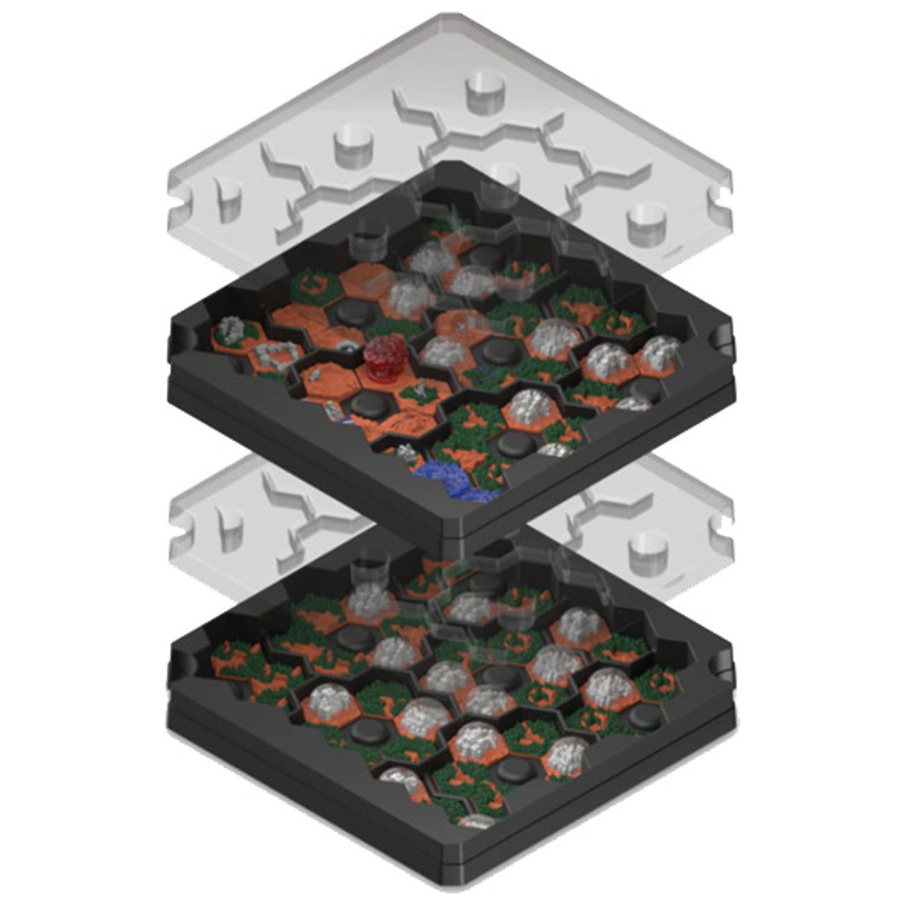 Terraforming Mars: 3D Tiles Storage - Small Box