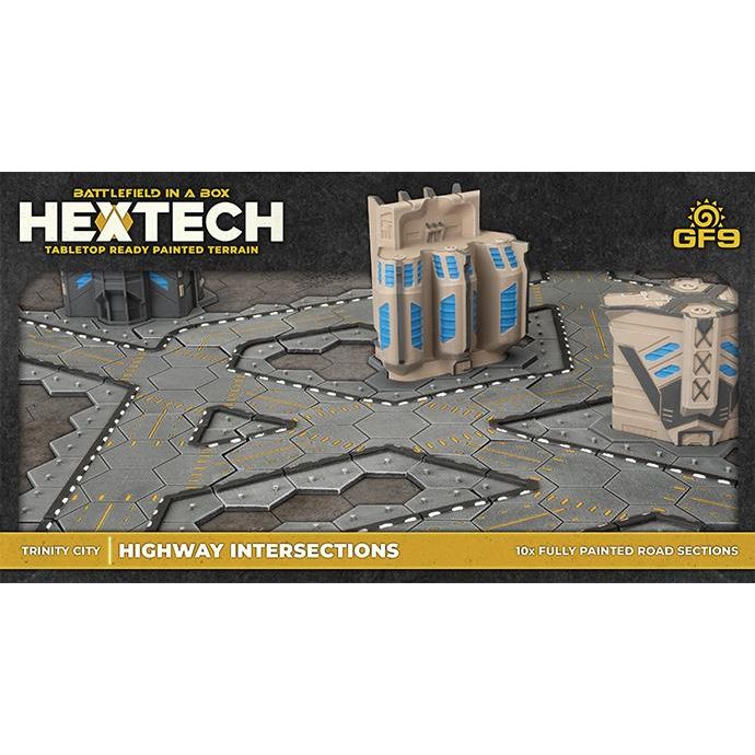 Battlefield in a Box: Hextech - Trinity City: Highway Intersections