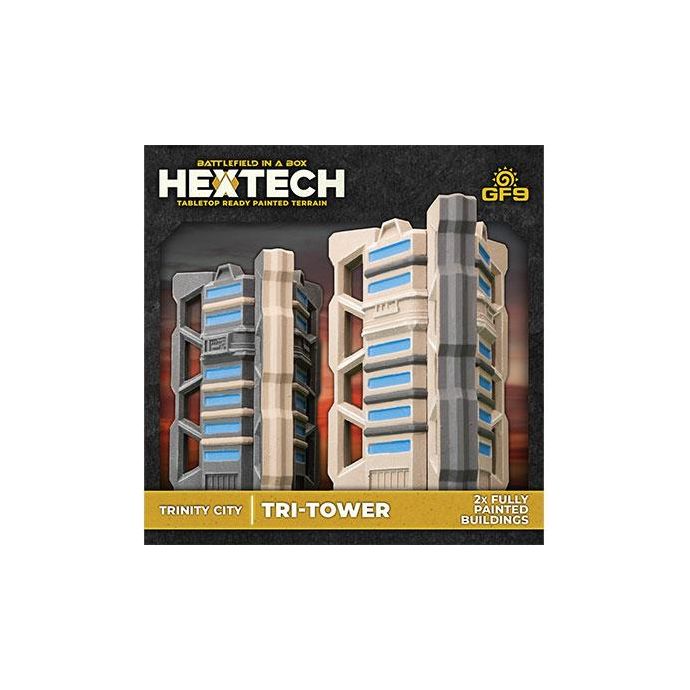 Battlefield in a Box: Hextech - Trinity City: Tri-Tower