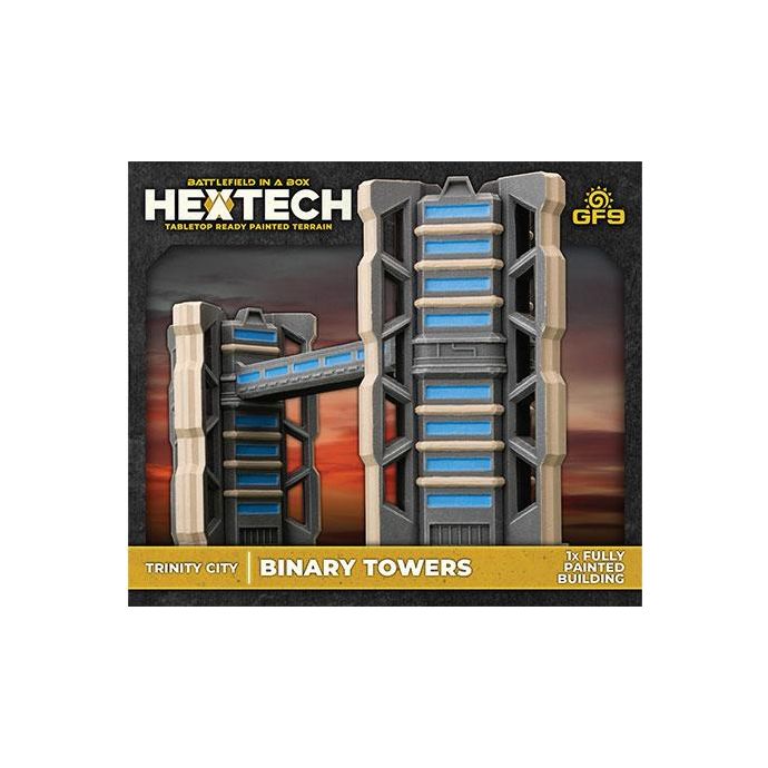 Battlefield in a Box: Hextech - Trinity City: Binary Towers