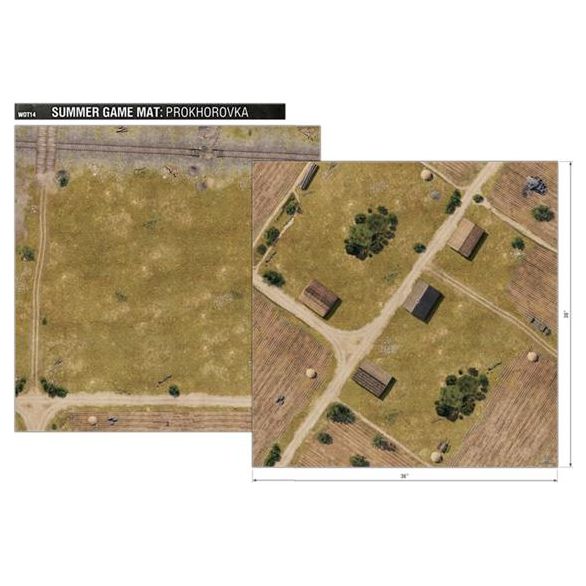 World of Tanks: Summer Game Mat: Prokhorovka