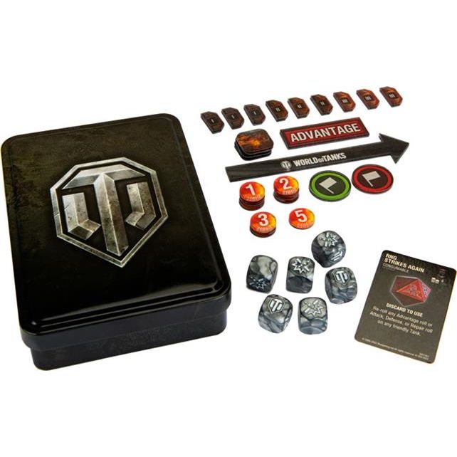 World of Tanks: Gaming Dice & Tokens Set