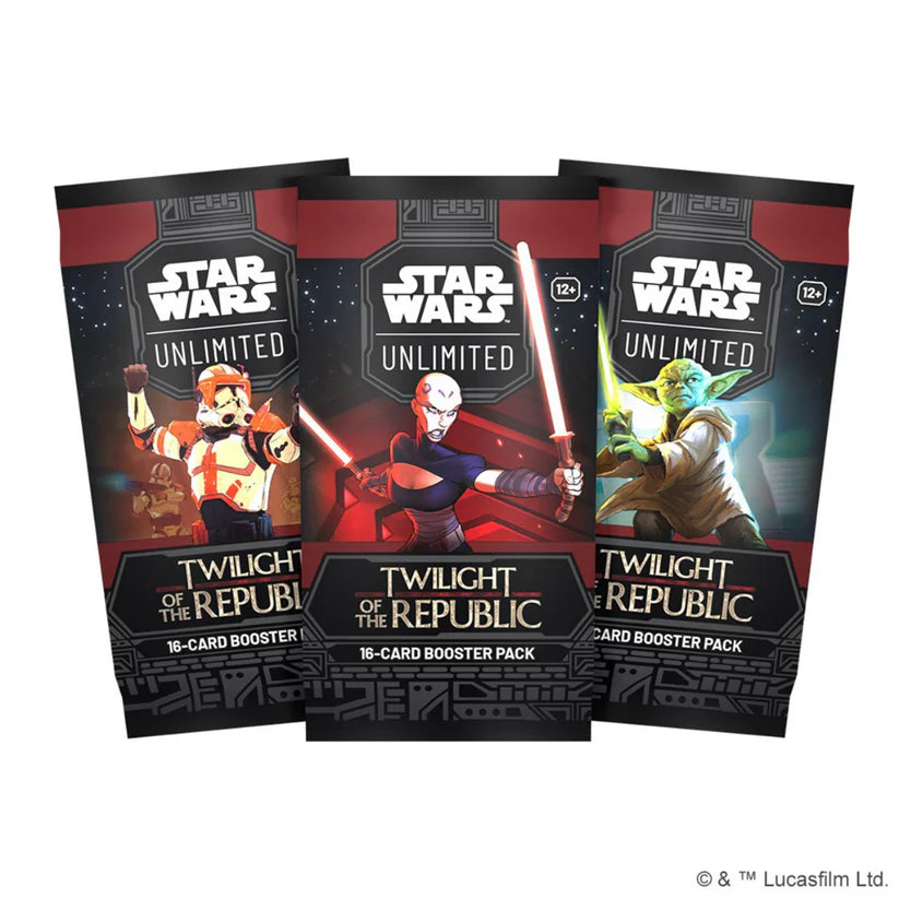 Star Wars Unlimited: Set 3 Twilight of the Republic Booster Pack