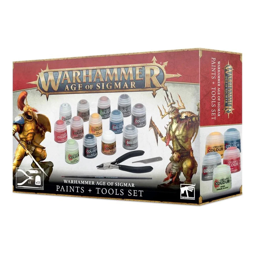 Warhammer 40K: Paints and Tools Set [80-17]