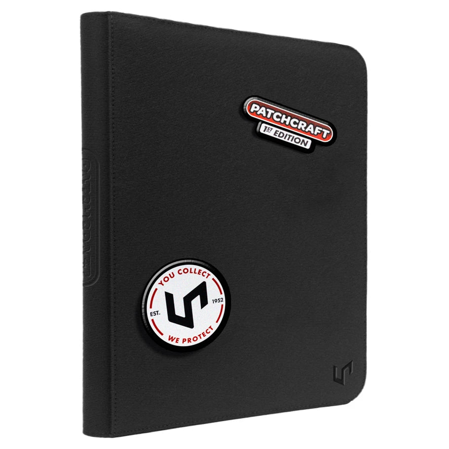 Ultra Pro: Patchcraft: PRO Zippered Binder 9-Pocket: Black