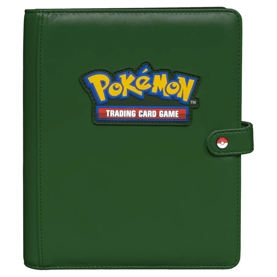 Ultra Pro Pokemon Green Premium 4-Pocket Snap Binder