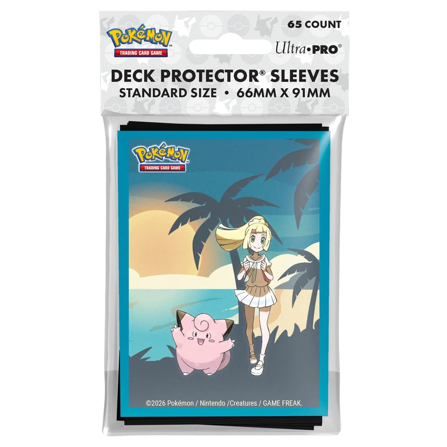 Ultra Pro: Pokémon Deck Protector Sleeves 65ct - Lillie and Clefairy