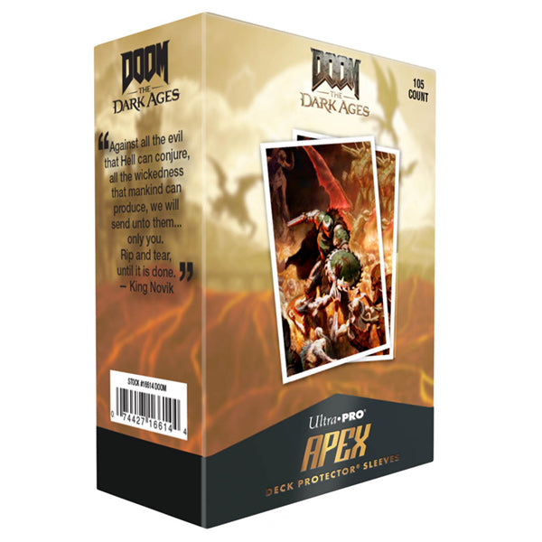 Ultra Pro: DOOM - Onslaught 105ct Apex Sleeves