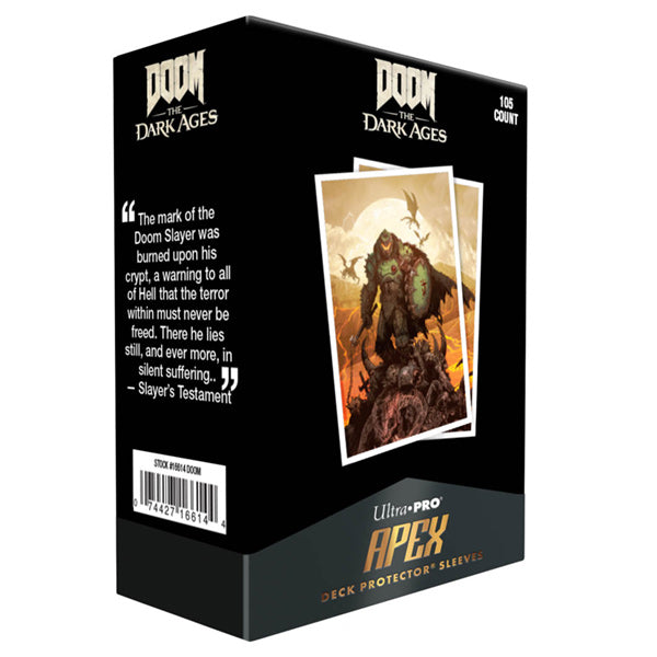 Ultra Pro: DOOM - Wrath 105ct Apex Sleeves