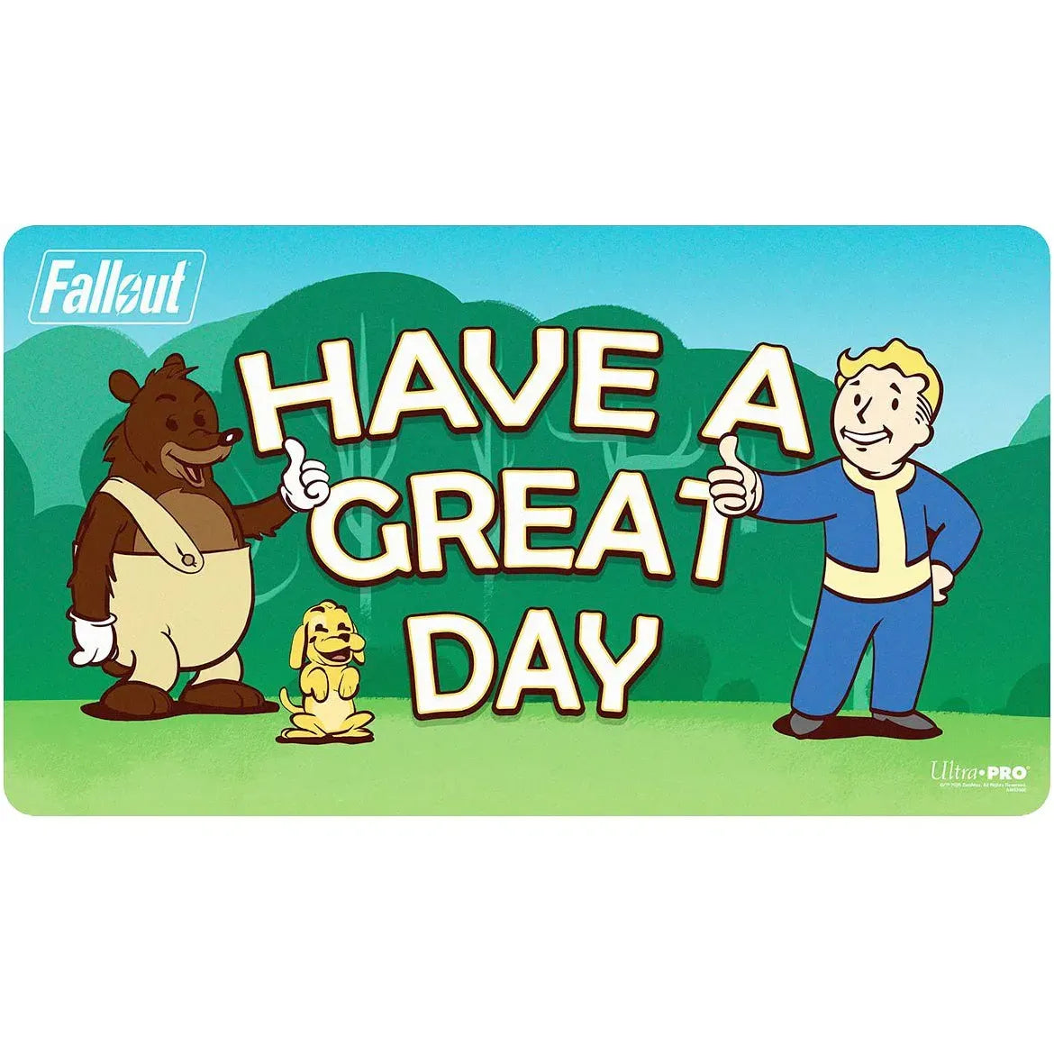 Ultra PRO Fallout: Vault Boy - Have a Great Day Playmat