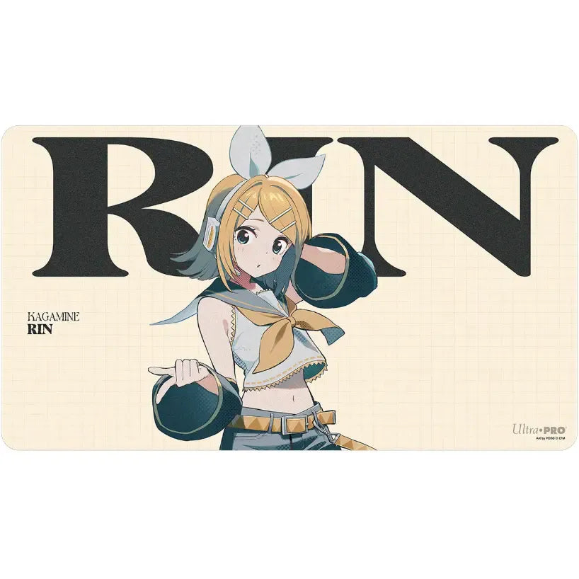Ultra PRO Hatsune Miku Retro Soundscapes: Rin Playmat