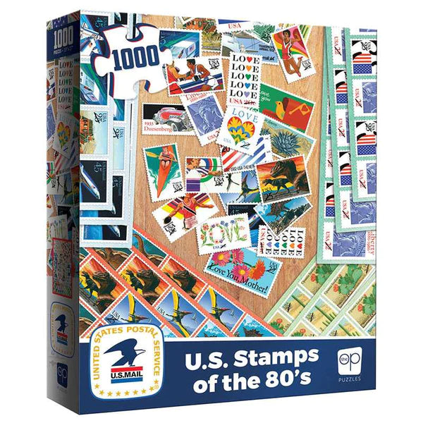 USPS "U.S. Stamps of the 80's" 1000pc Puzzle