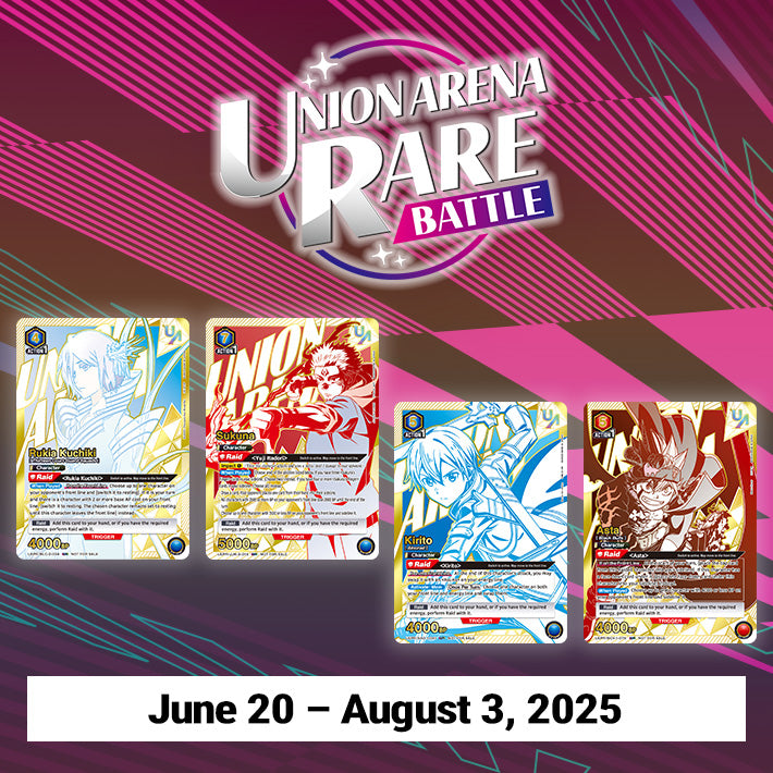 [Sun] Union Arena Rare Battle - 3PM (Gold)