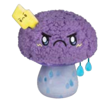 Squishable - Alter Egos Series: Stormy Mushroom Plush (Pre-Order)