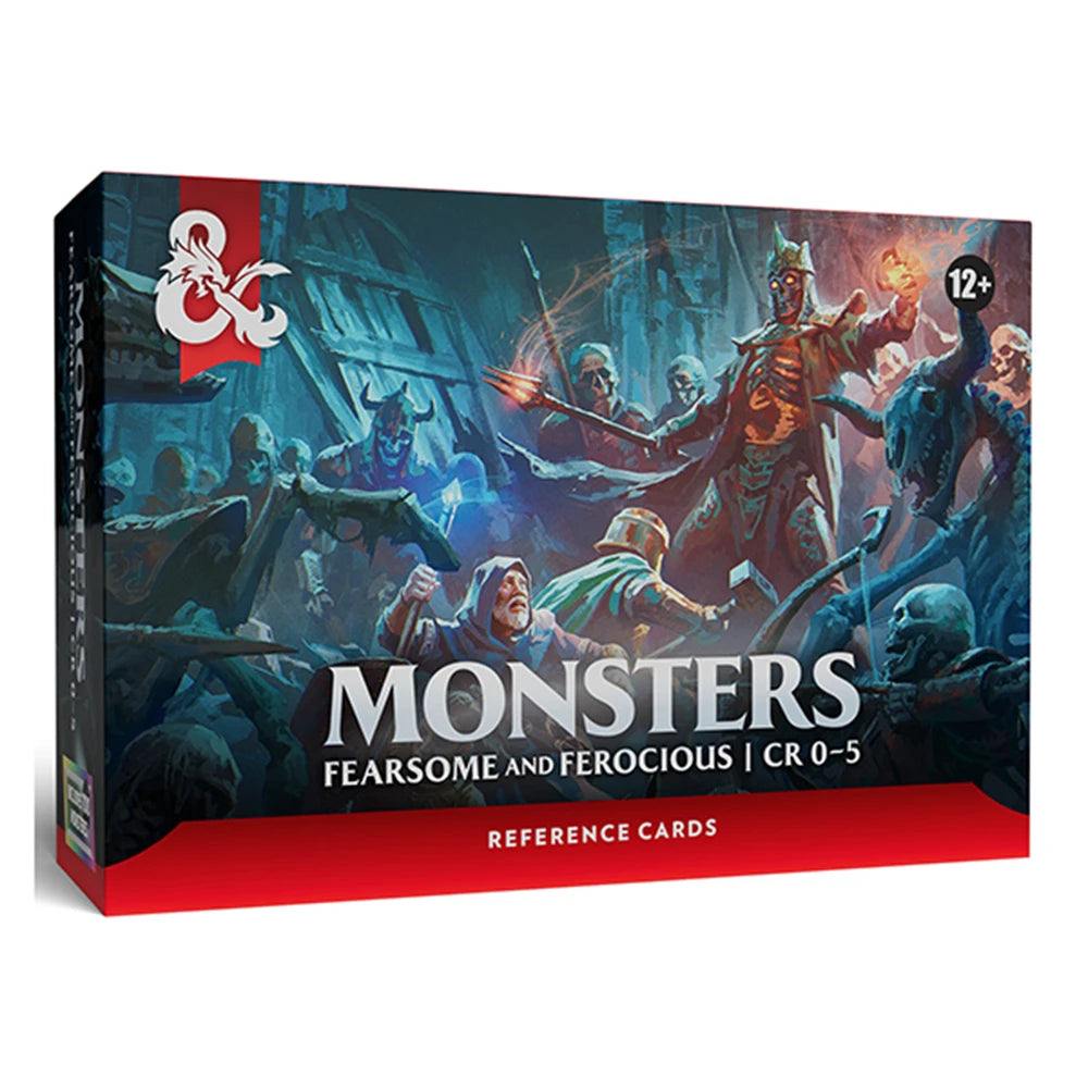 Dungeons & Dragons: Reference Cards - Monsters - Fearsome and Ferocious