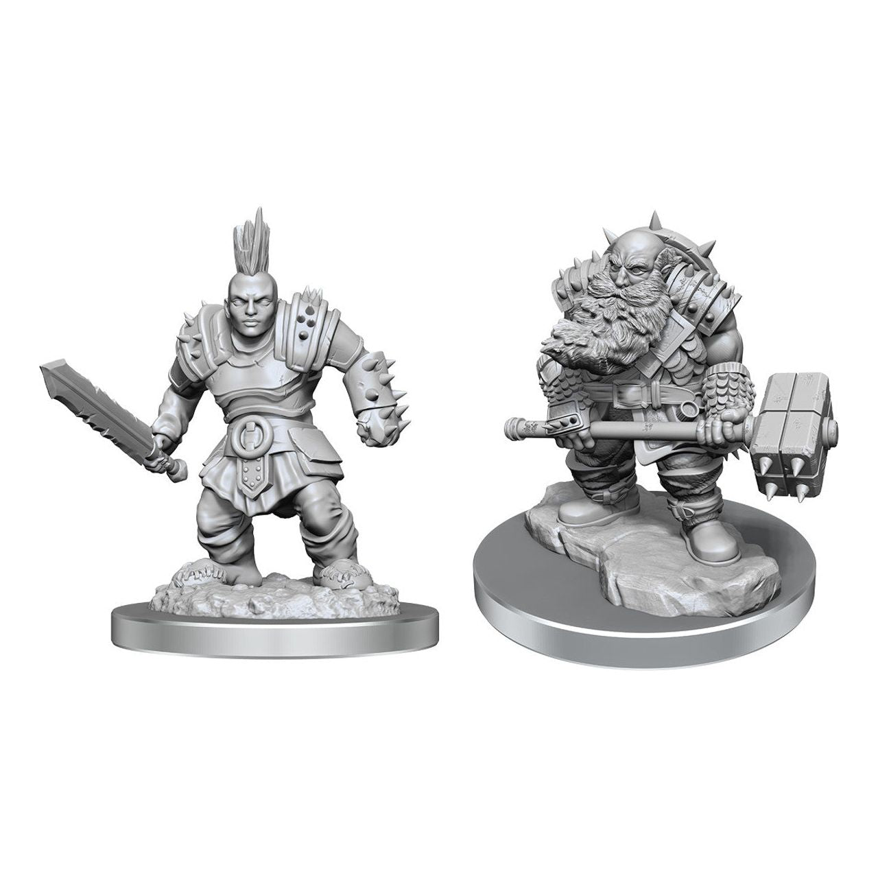 W18 Duergar Fighters Miniatures