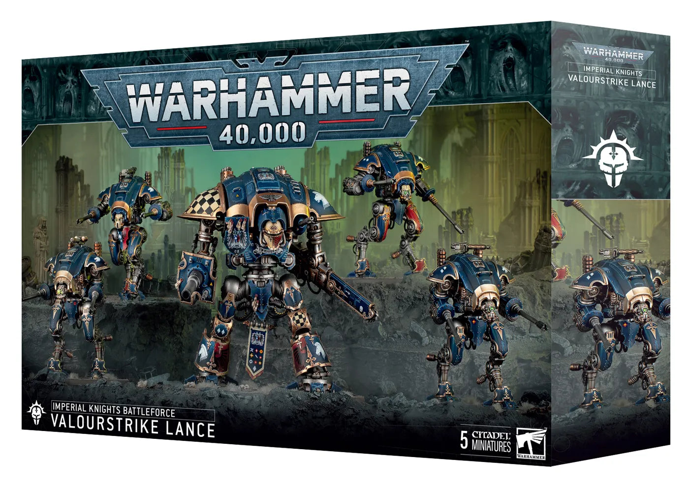 Warhammer 40K: Battleforce Imperial Knights - Valourstrike Lance [54-23] (Pre-Order)