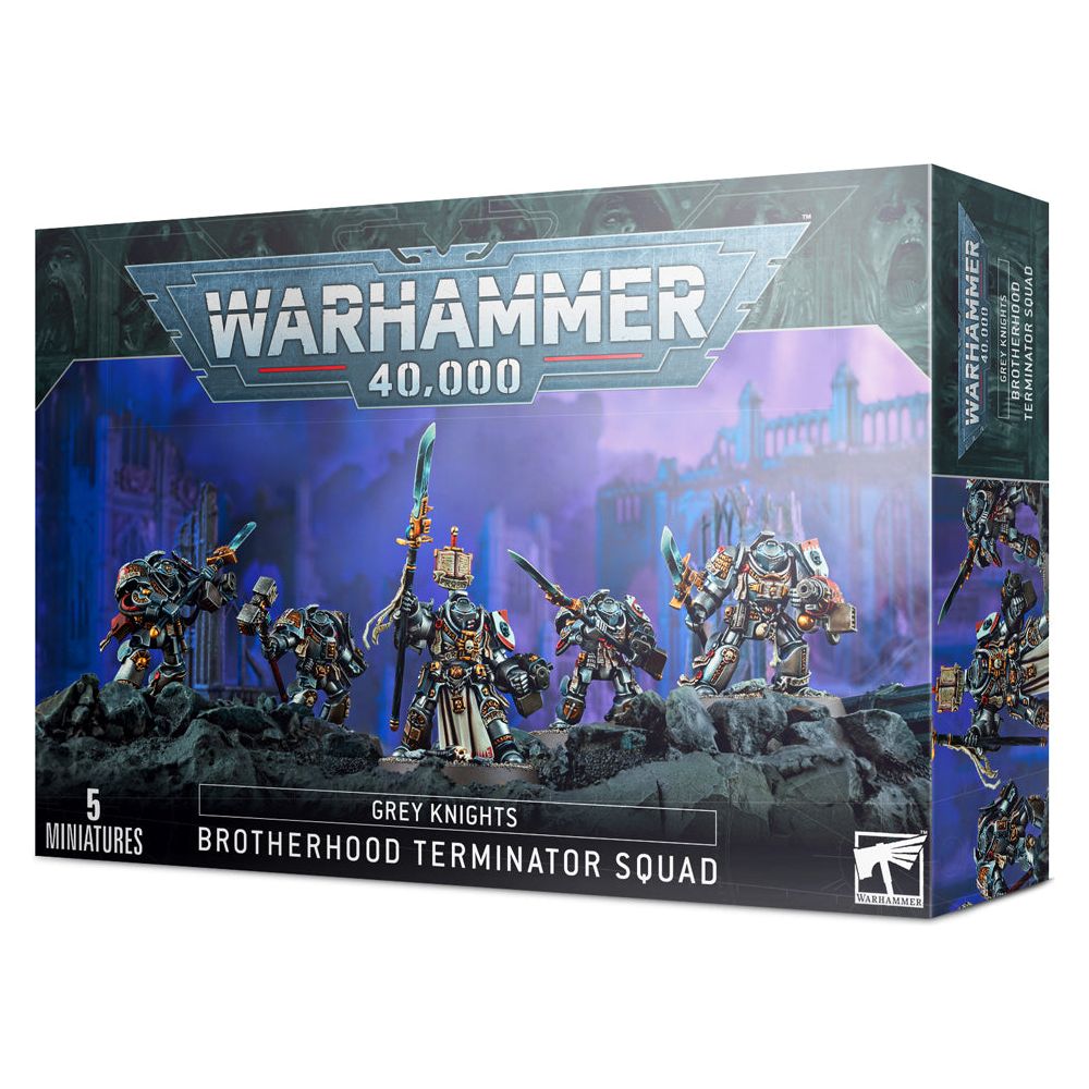 Warhammer 40k: Grey Knights - Brotherhood Terminator Squad [57-09]