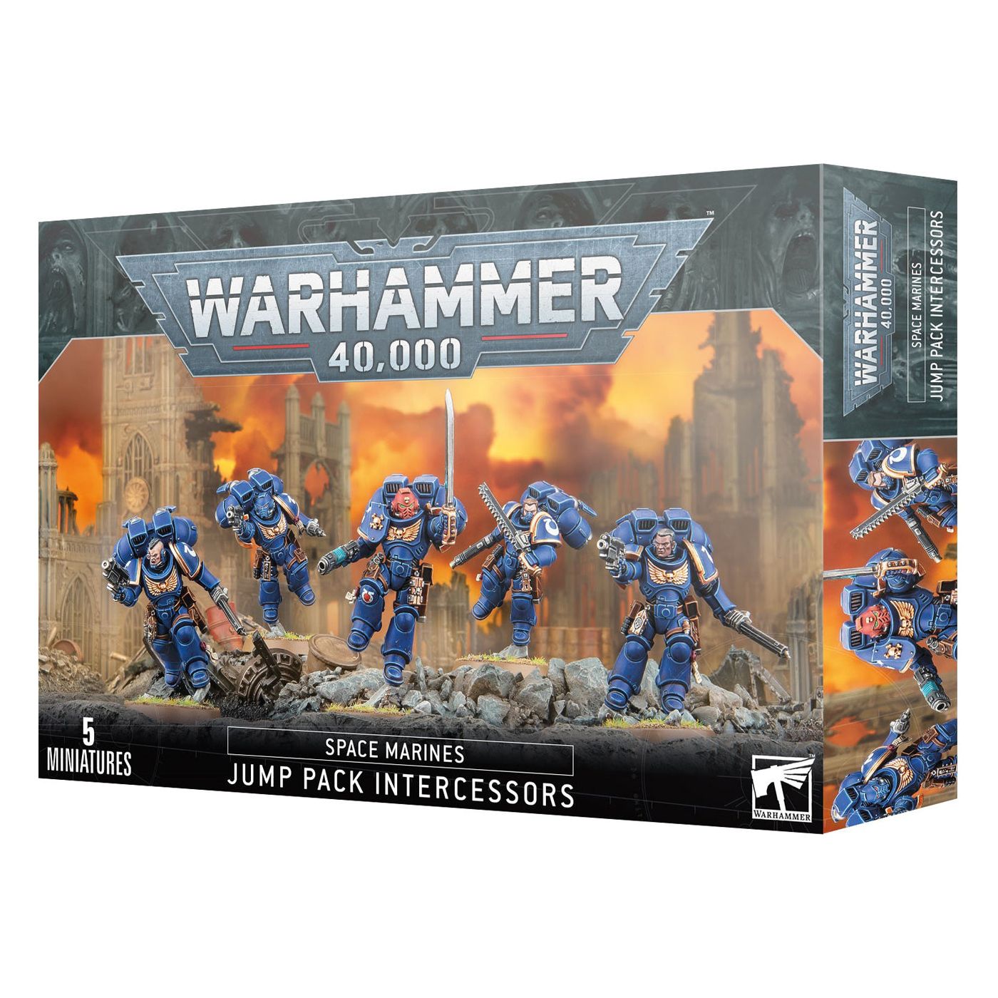 Warhammer 40k: Space Marines - Jump Pack Intercessors [48-13]