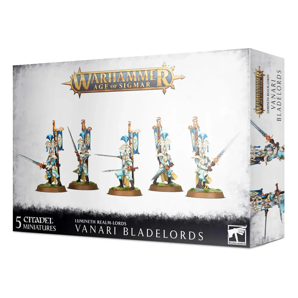 Warhammer Age of Sigmar: Lumineth Realm Lords - Vanari Bladelords [87-23] (Citadel Version)