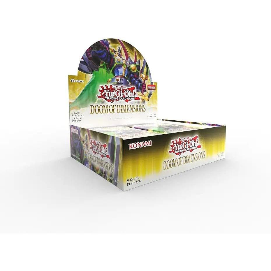 Yu-Gi-Oh! CCG: Doom of Dimensions Booster (Preorder Expected Release: 09/26/2025)