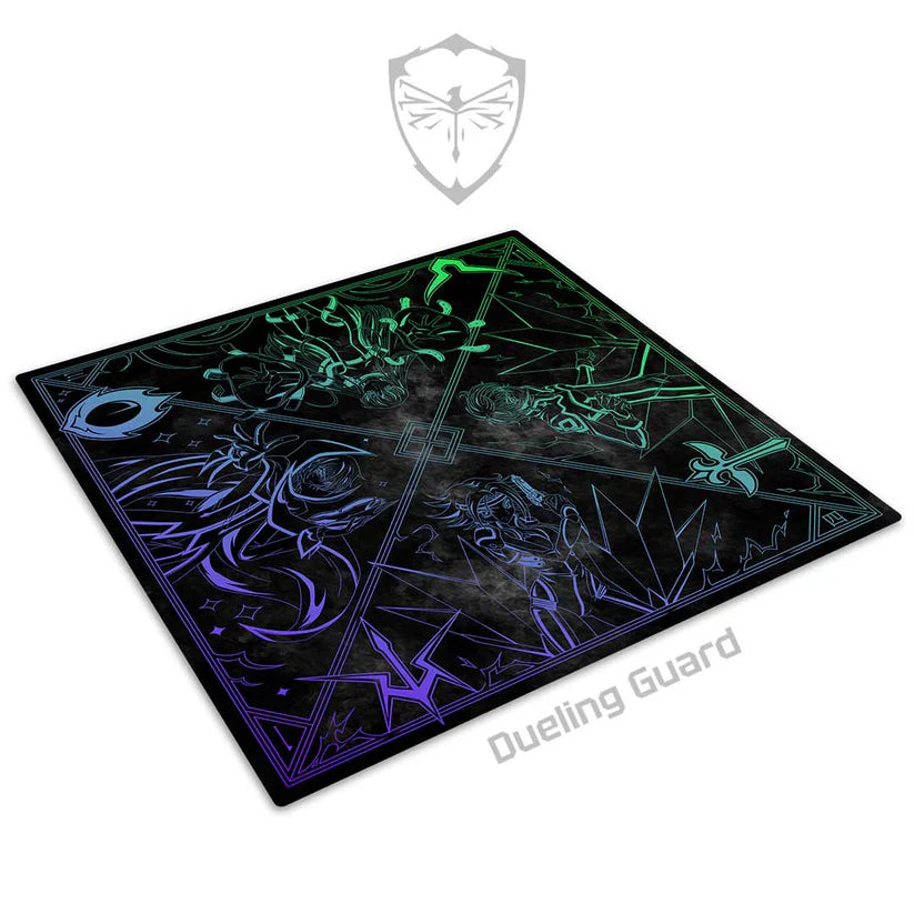 Black Gradient Chase Zero 2-Player Stitched Edge Playmat (Randomly Inserted) (Pre-Order) (Q1 2025 Release)