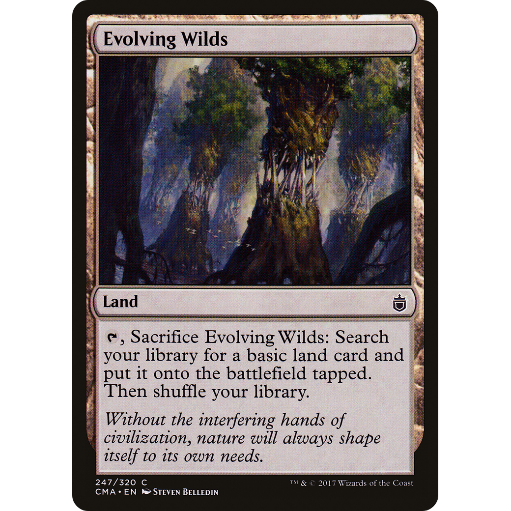 Evolving Wilds (CMA-247) - Commander Anthology