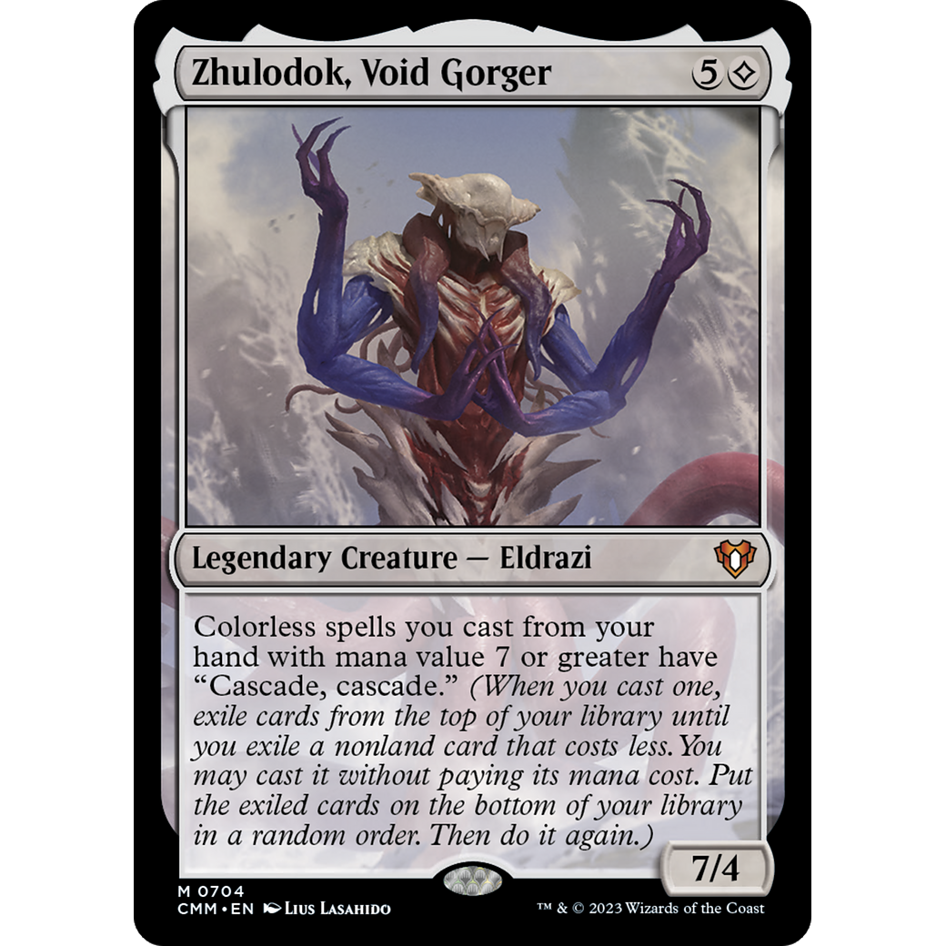 Zhulodok, Void Gorger (CMM-704) - Commander Masters Foil